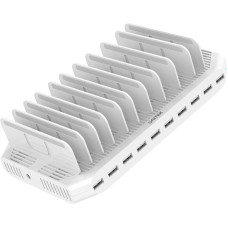 Unitek USB DOCKING 10xUSB 2,4A, 96W; Y-2172