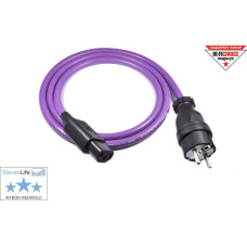 Melodika Kabel zasilający Melodika Melodika MDP05 Przew&oacute;d zasilający z uziemieniem (sieciowy) 3x2,5mm2 (Schuko-IEC C13) - 0,5m
