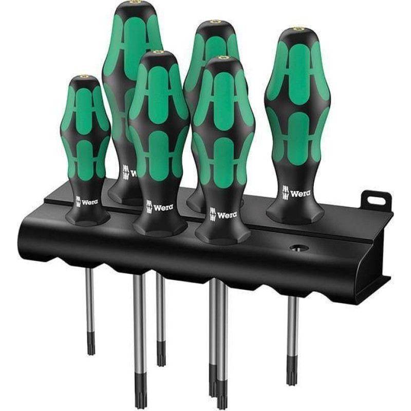 Wera WERA 367/6 TORX BO Kraftform screwdriver set + Rack