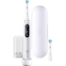 Oral-B Szczoteczka Oral-B Szczoteczka magnetyczna iO Series 6 White Alabaster + dodatkowa końc&oacute;wka