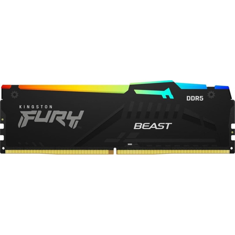 Kingston Fury Pamięć Kingston Fury Beast RGB, DDR5, 32 GB, 5600MHz, CL36 (KF556C36BBEA-32)