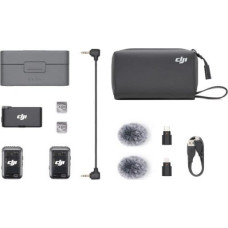 DJI Mic 2 (2TX + 1RX + laadimiskarp)