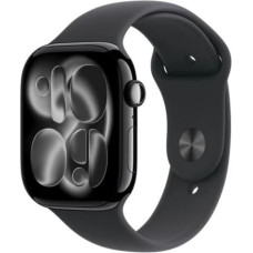 Apple Watch Series 11&nbsp;GPS + Cellular 46mm&nbsp;Natural Titanium Case with Stone Grey Sport Band - M/L