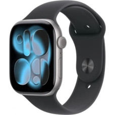 Apple Watch Series 11&nbsp;GPS&nbsp;42mm&nbsp;Space Grey Aluminium Case with Black Sport Band - S/M