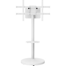 Techly Techly Stojak mobilny TV 37-86'' do 50kg regulowany p&oacute;łka uchwyt AV