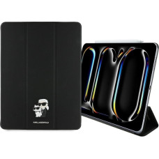 Karl Lagerfeld KLFC13PM24SAKCK iPad Pro   13'' 2024 Book Cover czarny/black Saffiano Magnetic Karl &Choupette