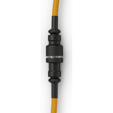 Glorious GMMK Coiled Cable Glorious Gold, Spiralkabel, USB-C/USB-A - gold/schwarz