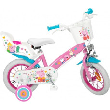 Toimsa children's bicycle 12" Swinka Peppa pink