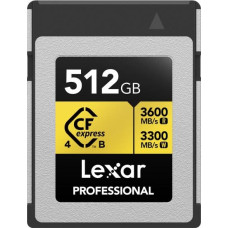Lexar Karta Lexar Professional Gold CFexpress 512 GB (LCXEXP4512G-RNENG)