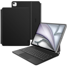4Kom.pl TECH-PROTECT SMARTCASE MAGNETIC + KEYBOARD IPAD PRO 12.9&rdquo; 4 / 5 / 6 / 2020-2022 / AIR 13&rdquo; 1 / 2 / 2024-2025 BLACK