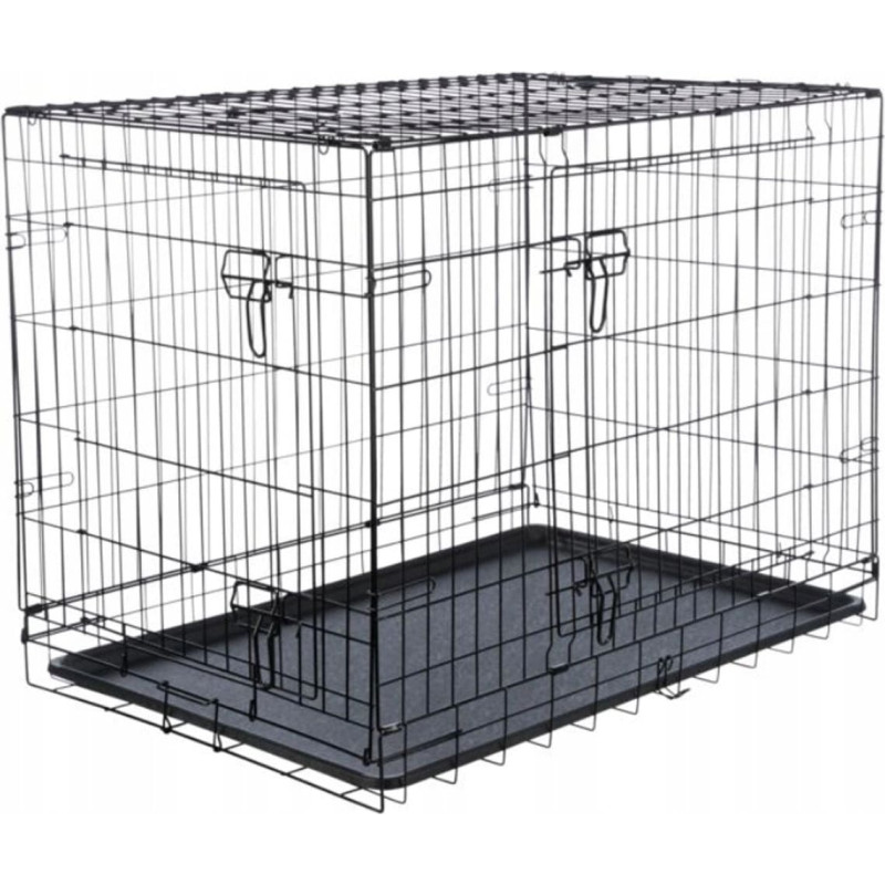 Trixie Home kennel, M: 78 &times; 62 &times; 55 cm, black