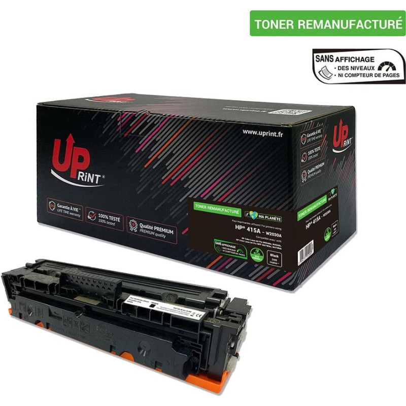 Dd-Print Toner Uprint HP 415A W2030A Black 3584770912543
