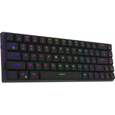 Aqirys Klawiatura mechaniczna 65%/68 klawiszy Dual Mode: Wirelles&BT+Wired AGENA black