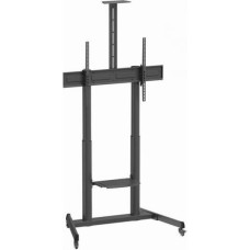 Gembird Stojak pod telewizor mobilny z k&oacute;łkami, 60-100'' do 120kg, czarny
