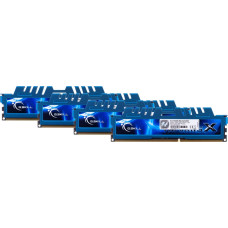 G.skill DDR3 32GB (4x8GB) RipjawsX X79 1600MHz CL9 XMP
