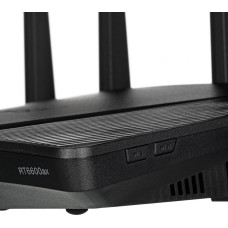 Synology RT6600ax Router WiFi6 1xWAN 3xGbE 1x2.5Gb wireless router Tri-band (2.4 GHz / 5 GHz / 5 GHz) Black