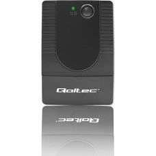 Qoltec 53773 uninterruptible power supply (UPS) Line-Interactive 0.85 kVA 480 W 1 AC outlet(s)