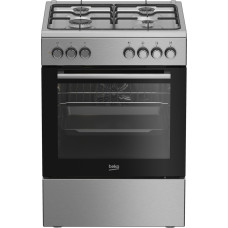 Beko Dujinė viryklė su elektrine orkaite Beko FBE62130GXDN