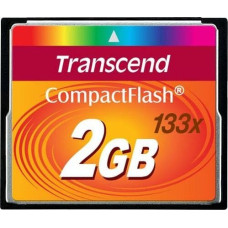 Transcend Karta Transcend 133x Compact Flash 2 GB  (TS2GCF133)