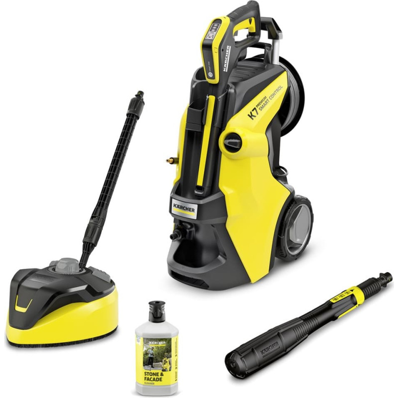 Karcher K&auml;rcher K 7 Premium Smart Control Flex Home pressure washer Upright Electric 600 l/h Black, Yellow