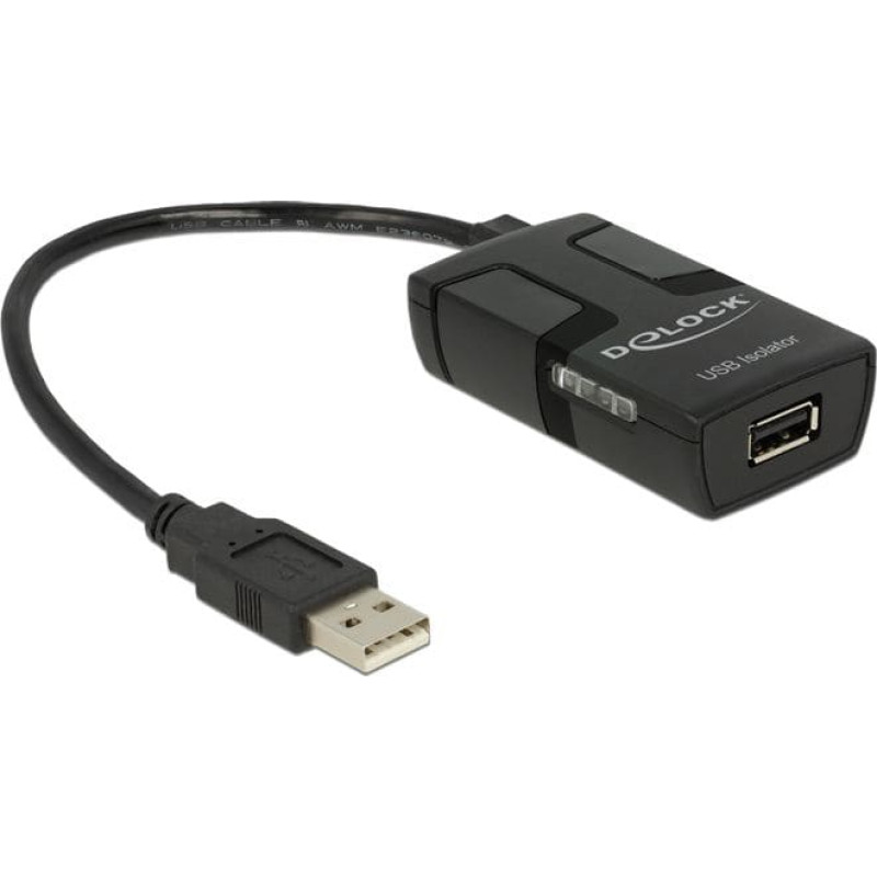 Delock Kabel USB Delock USB-A - USB-A Czarny (62588)
