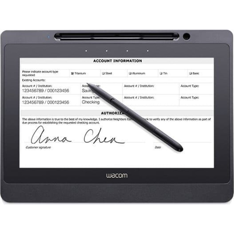 Wacom Tablet graficzny Wacom Tablet do Podpisu Wacom DTU1141B 10,6''