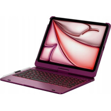 Supero Etui na tablet SUPERO Etui Typecase Edge z klawiaturą do iPad  Air 11'' M2 2024 / M3 2025 / M4 2026 malinowy