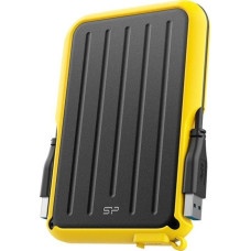 Silicon Power Dysk zewnętrzny HDD Silicon Power Armor A66 4TB Czarno-ż&oacute;łty (SP040TBPHD66LS3Y)