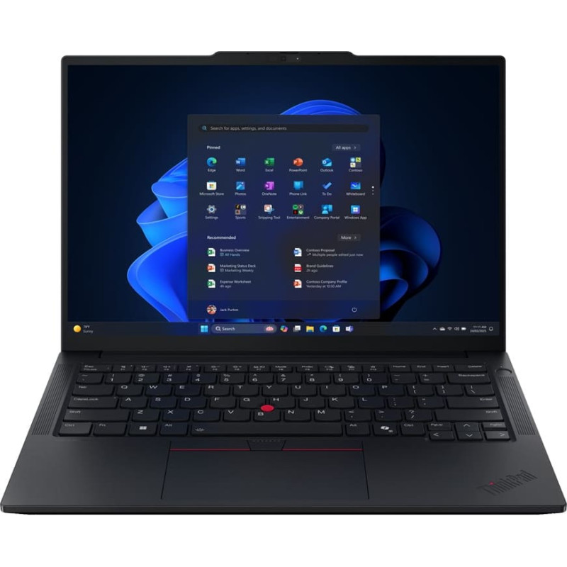Lenovo Laptop ThinkPad E14 G7 21SX007MPB W11Pro Ultra 7 255H/16GB/512GB/INT/14.0 WUXGA/Graphite/1YR Premier Support + 3YRS OS + CO2 Offset