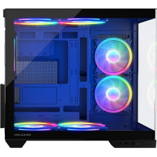 Modecom Computer case Volcano Panorama APEX ARGB 3F MIDI grey