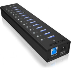 Icybox IB-AC6113 active HUB/Aluminium
