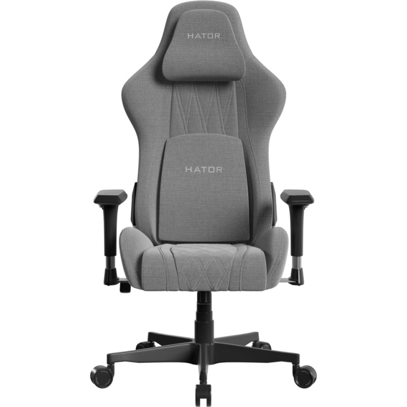 Hator Darkside 3M Fabric Universali kompiuterinių žaidimų kėdė Pilka