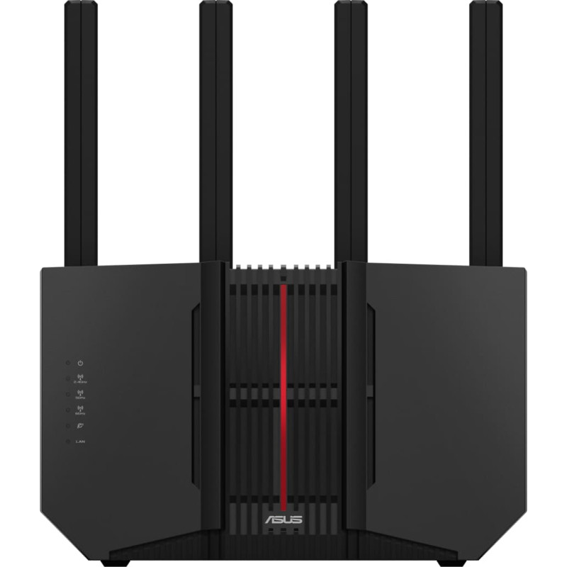 Asus RT-BE92U беспроводной маршрутизатор 10 Gigabit Ethernet Трехдиапазонный (2,4 ГГц / 5 ГГц / 6 ГГц) Черный