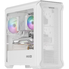 Genesis Irid 503 Mini Tower L&auml;bipaistev, Valge