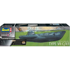 Revell Plastic model German submarine type VII C/41 1/72
