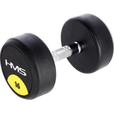 HMS &lrm;&lrm;Hantel HG PRO gumowany 1 x 16 kg