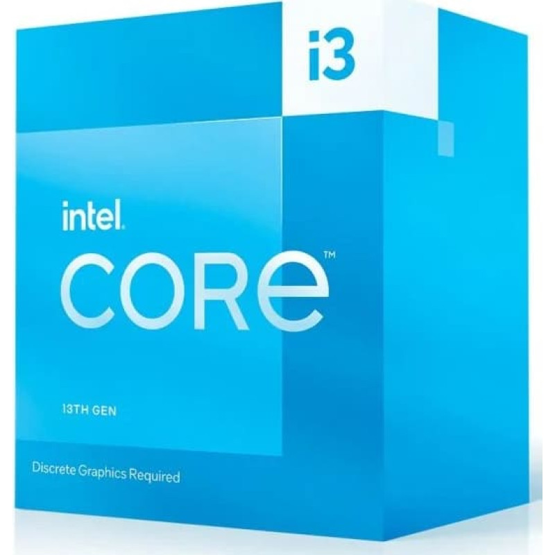 Intel Procesor Intel Core i3-13100F, 3.4 GHz, 12 MB, BOX (BX8071513100F)