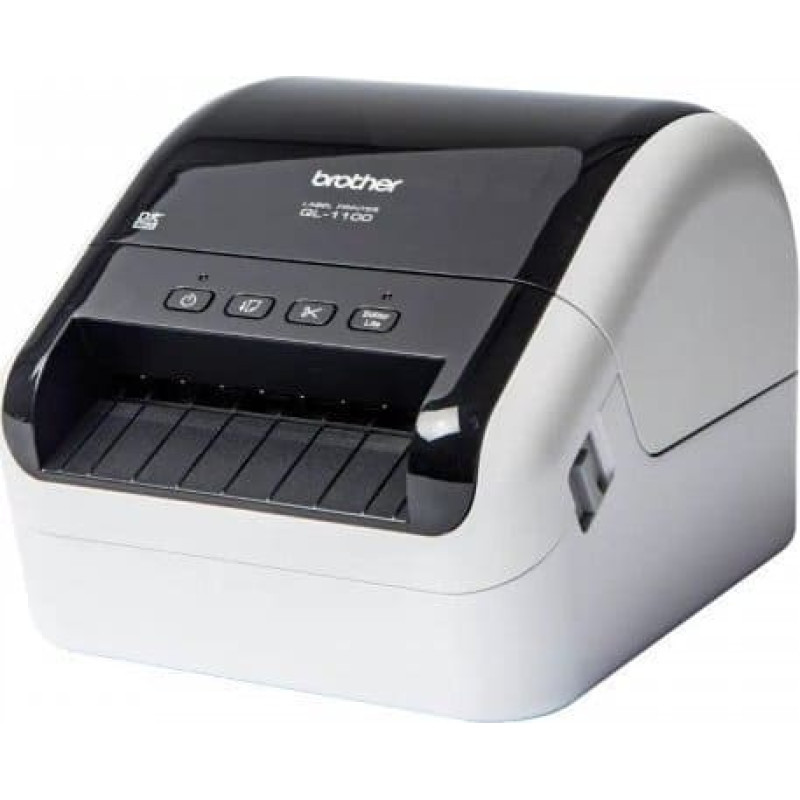 Brother QL-1100C etikečių spausdintuvas Tiesioginis terminis 300 x 300 DPI 110 mm/sec Vielinis