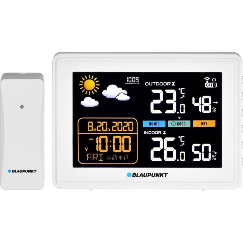Blaupunkt Stacja pogodowa Blaupunkt Stacja pogodowa Blaupunkt WS30WH biała