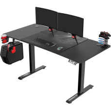 Ultradesk Biurko Ultradesk Level V2 czarny 140 cmx68 cm