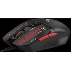 A4Tech Mysz A4Tech BLOODY W60 Max Mini podświetlana mysz gamingowa 12000 DPI czarna USB