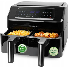 Emerio Frytkownica beztłuszczowa Emerio Emerio Hei&szlig;luftfritteuse, Smart Fryer, 3,6+3,6L, Cool touch