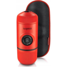Wacaco K&auml;sitsi jahvatatud kohvimasin koos salvega NANOPRESSO LAVA RED
