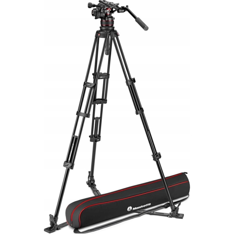 Manfrotto Statyw Manfrotto Zestaw Twin Alu z głowicą 612- dolna rozp