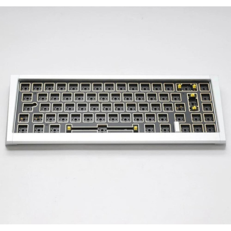 Ducky Klawiatura Ducky Ducky Outlaw 65 Gaming Keyboard, Barebone - Silver (ANSI)