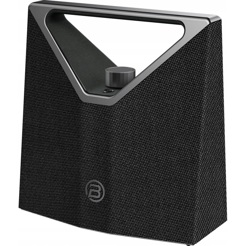 Bugani Brief Plus - black+silver - Przenośny głośnik Bluetooth