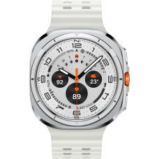Samsung Galaxy Watch Ultra 3.81 cm (1.5") AMOLED 47 mm Digital 480 x 480 pixels Touchscreen 4G Titanium, White Wi-Fi GPS (satellite)