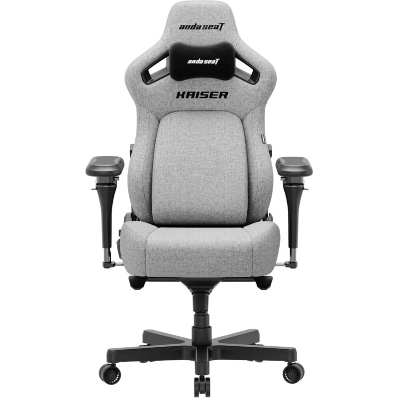 Anda Seat Fotel gamingowy materiałowy Anda Seat Kaiser 4 V2 Size XL Gray Fabric