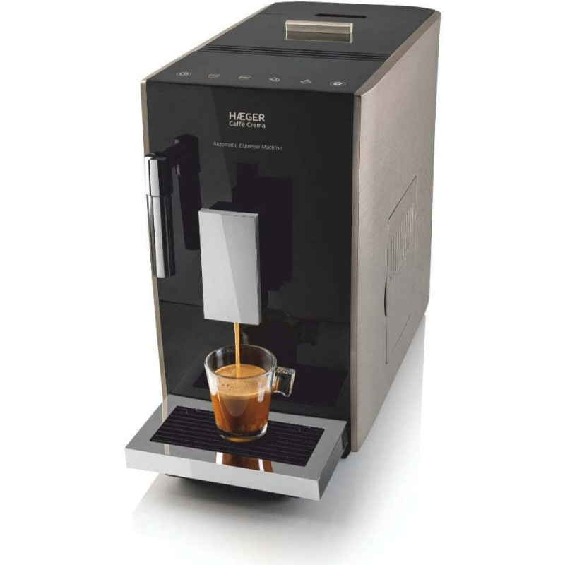 Haeger Ekspres ciśnieniowy Haeger CM-AUT.012A Kawa Crema Ekspres do kawy 1.2L 1350W CM-AUT.012A (5608475041112)