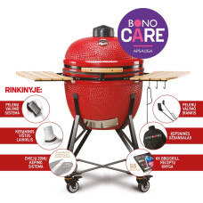 Kamado Барбекю Bono Grande Limited красный 62 см